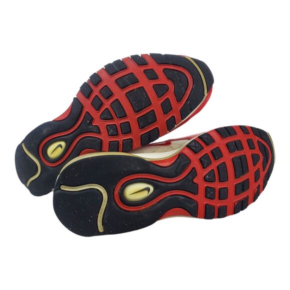 NIKE Shoes AIR MAX 97 Mens Size 11.5 Silver University Red Running 921826-009 - Picture 11 of 13